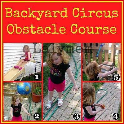 Easy Backyard Obstacle Course for Kids Gross Motor Backyard Lalymom