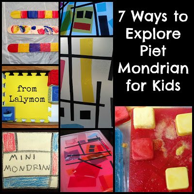 Mondrian for Kids Art projects