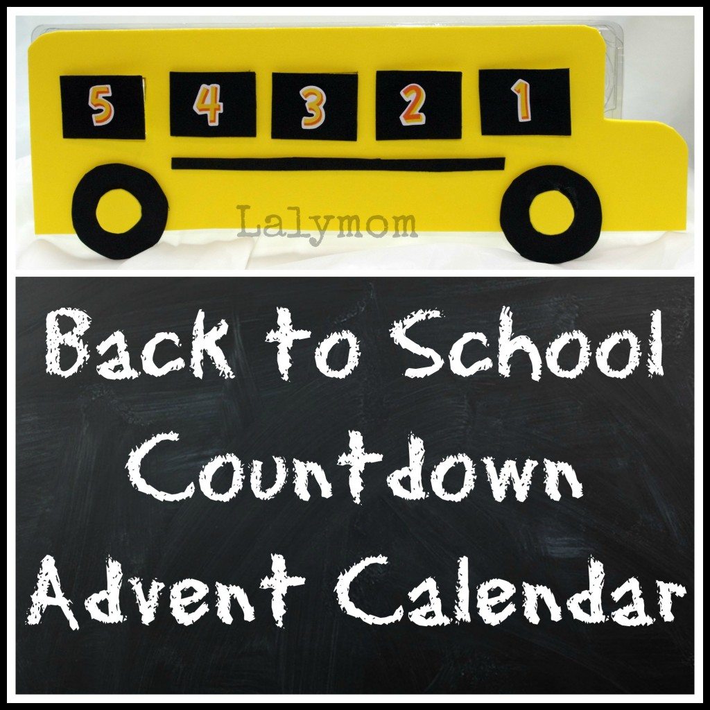 Back to School Countdown Craft