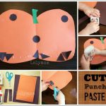 Halloween Pumpkin Art Project and 6 other Fall themed Cut Punch Paste ideas for Kids. So easy and fun!
