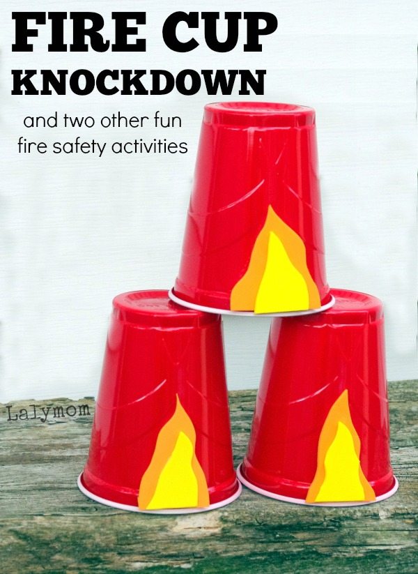 3 Fire Safety Awareness Week Activities on Lalymom.com - How fun would this be!