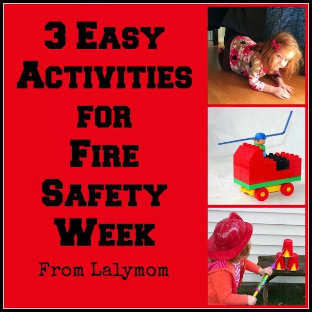 fire safety for kids - 3 ideas