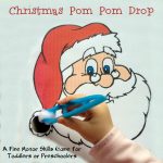 Christmas Fine Motor Skills Game for Preschoolers, Toddlers and Babies from Lalymom