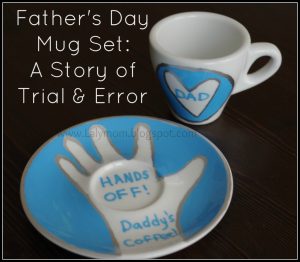 Fathers Day Mug Set DIY Tips for ceramic mugs sharpies