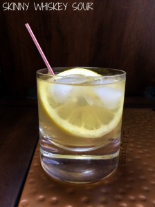 How to make a whiskey sour low calorie and low carb - Guest post from Lalymom on Makeovers and Motherhood