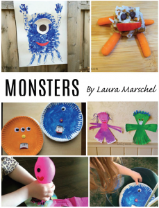 Backyard Summer Camp eBook Monsters Theme from Lalymom