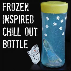 Disney Frozen Craft Anna and Elsa Frozen Chill Out Bottle from Lalymom