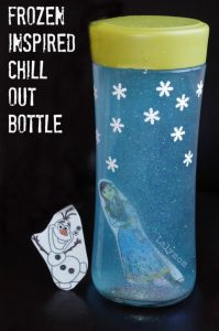 Frozen Craft - Disneys Frozen Inspired Chill Out Relaxation Bottle from Lalymom