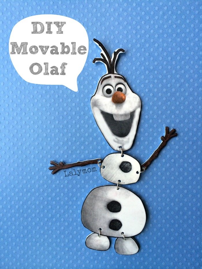 Frozen Olaf Craft: Jointed Olaf Figure