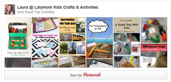 Kids Road Trip Activities and Fun Games to Play in the Car from Lalymom.com Pinteres Board