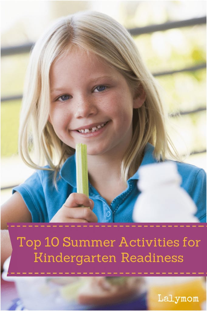 School Readiness Activities - Top 10 Summer Activities for Kindergarten Readiness on Lalymom.com