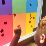 Simple Activity for Learning Colors for Toddlers on Lalymom.com. Great for color recognition, sorting and fine motor skills practice!