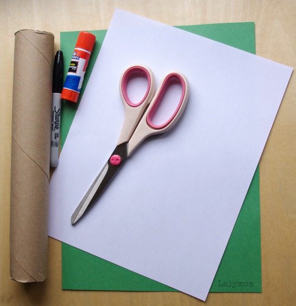 Cardboard Roll Craft from Lalymom.com Pop Goes the Weasel Pop-up Craft