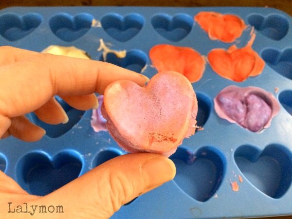 Heart Shaped Baked Cotton Balls and Other Anti Valentines Day Activities