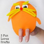 3 Fun Preschool Crafts Inspired by the Dr. Seuss Book The Lorax - Click through to see more Seuss ideas!