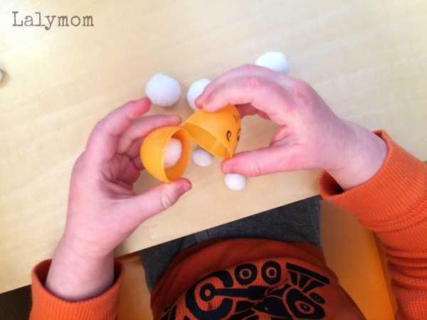 Eating Eggs Easter Game and Other Fun Ways to Use Plastic Easter Eggs on Lalymom.com