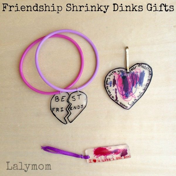 shrinky dink gifts great friendship gift ideas