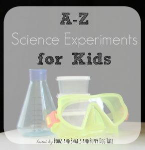 A-Z Science Experiments for kids