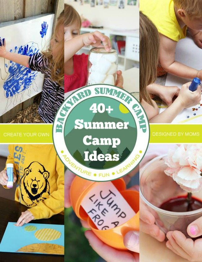 Over 40 FUN Summer Camp Activities for Kids - Such fun ideas whether you are doing a DIY Summer camp or are a counselor working a summer job!