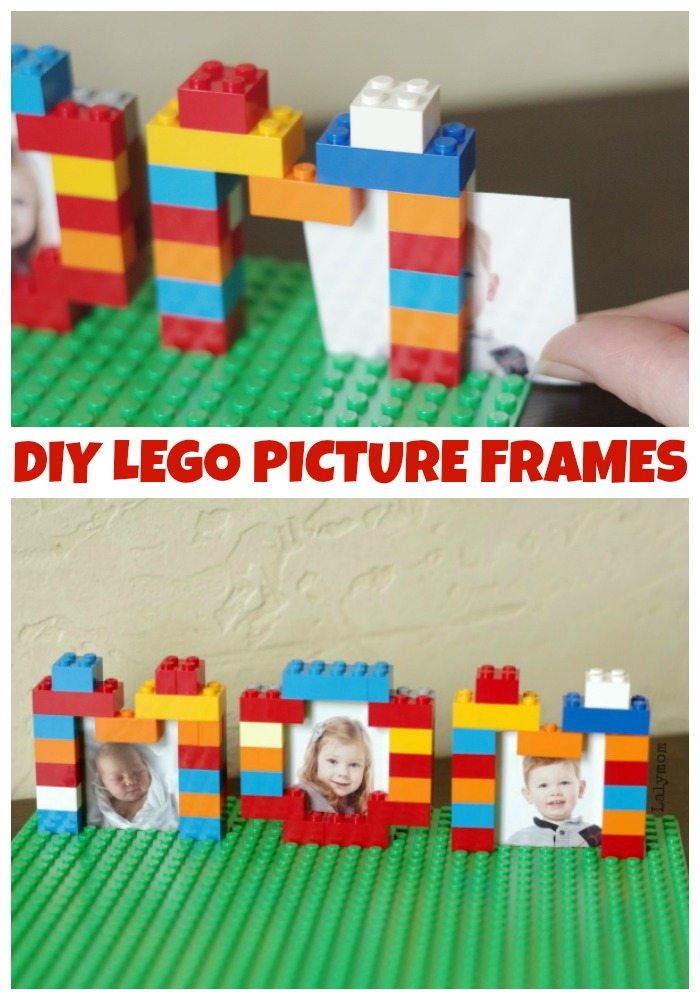 LEGO Week! DIY LEGO Picture Frames - Ideas for Mother's Day, Father's Day and Any Day!