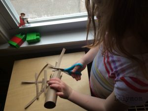 Simple Cutting Practice Activity - Snipping Sammy Scissors - LalyMom