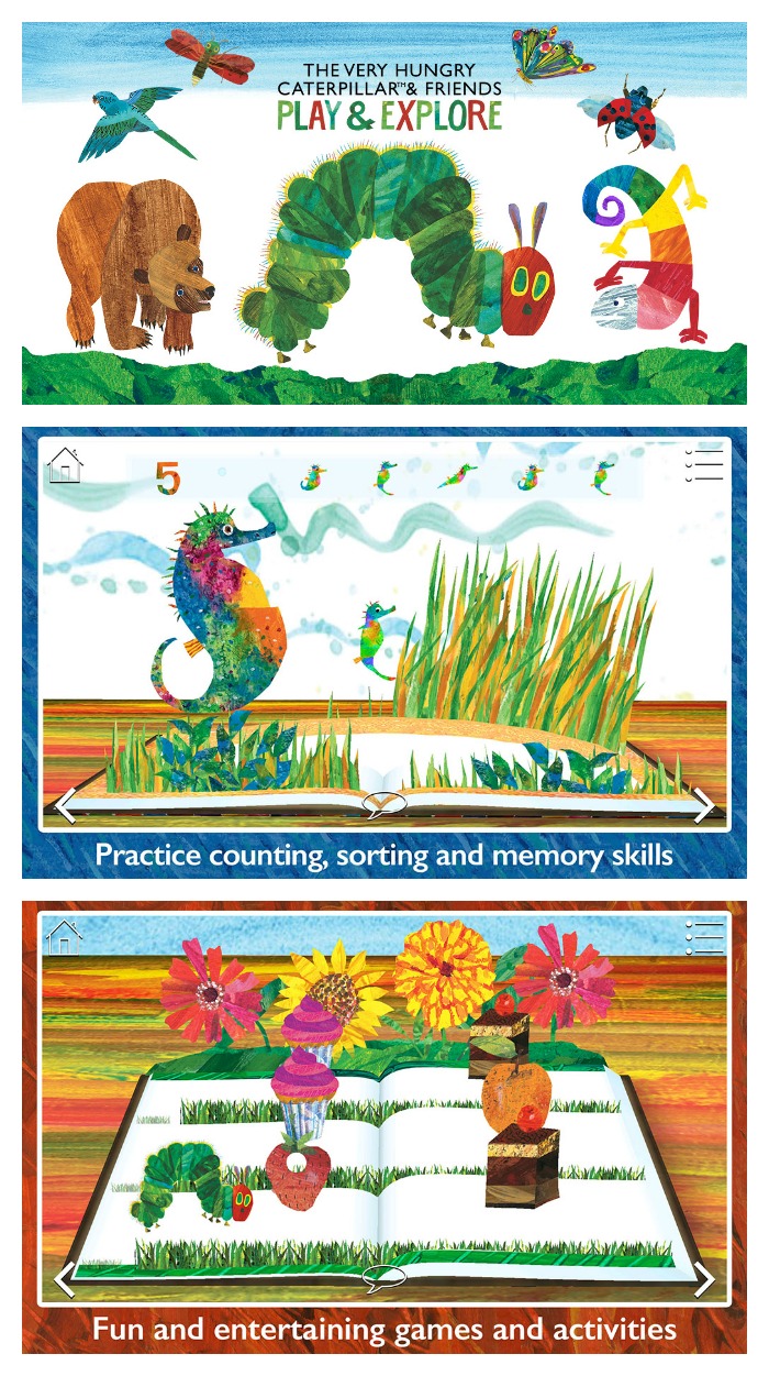 The Very Hungry Caterpillar & Friends Play & Explore App from the World of Eric Carle