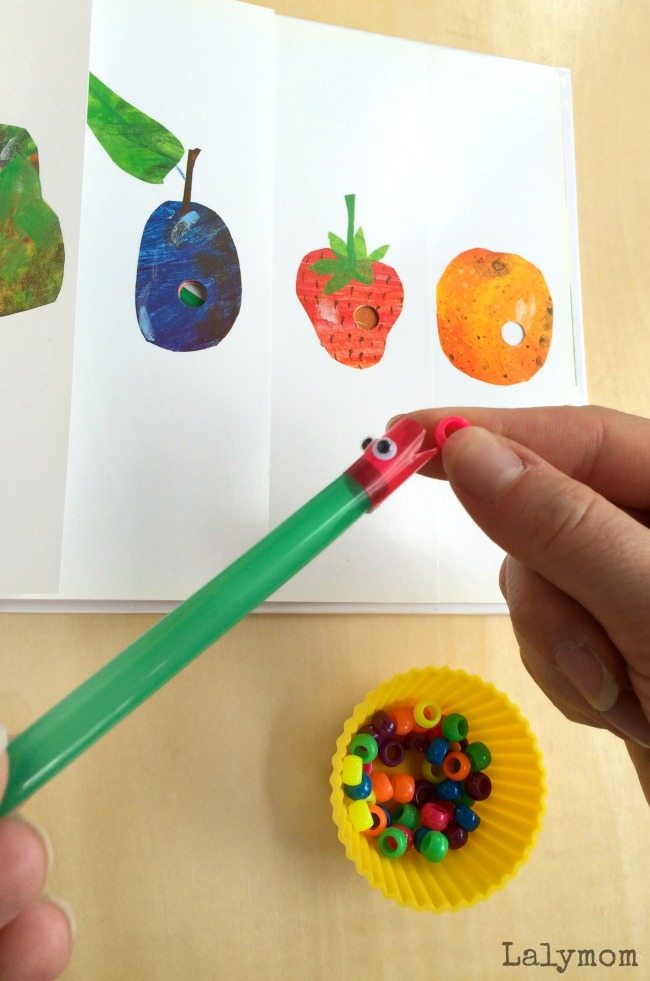 The Very Hungry Caterpillar Book Activity for Kids - Plus a review & giveaway of a new Eric Carle App! Perfect for Eric Carle Month!