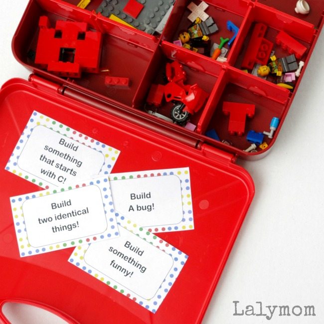 Free LEGO Printable Challenge Cards - Perfect to pack with your LEGO Juniors Suitcase!