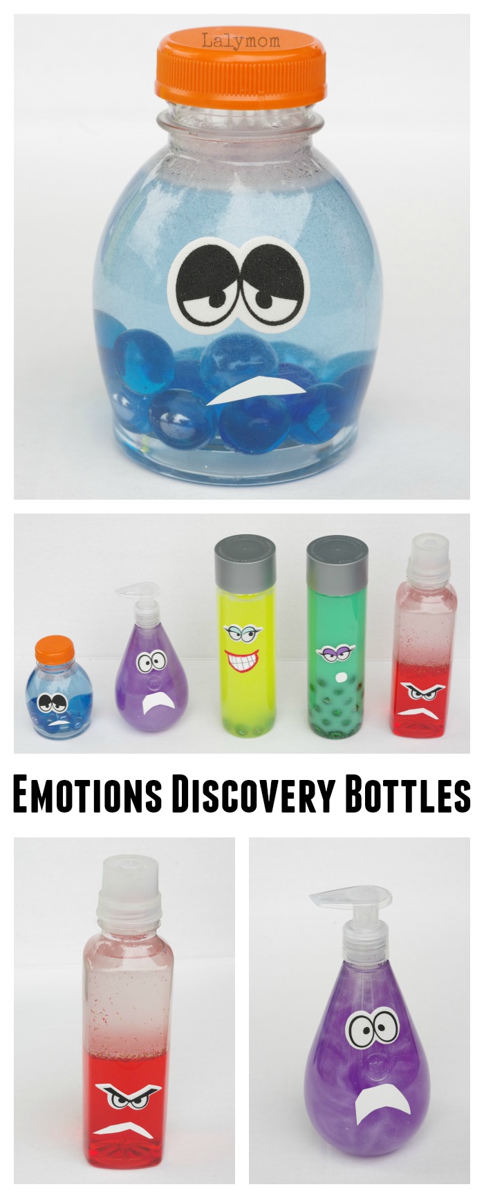 How to Make Emotions Discovery Bottles - Inspired by Disney Pixar's Inside Out