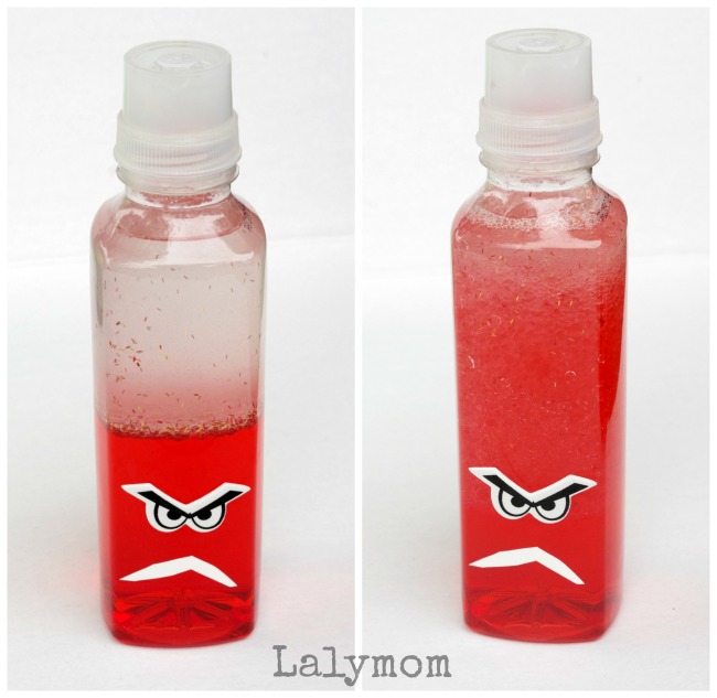 Anger Discovery Bottle - See all of them on Lalymom.com