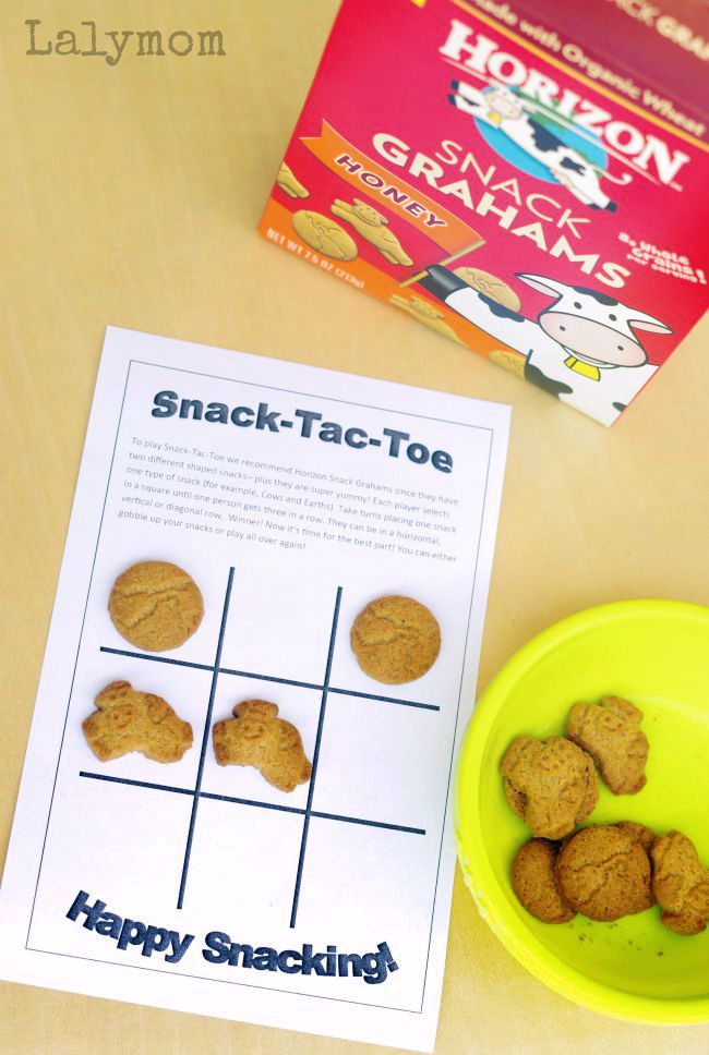 6 Pages of Fun Snack Games – Free Printables!