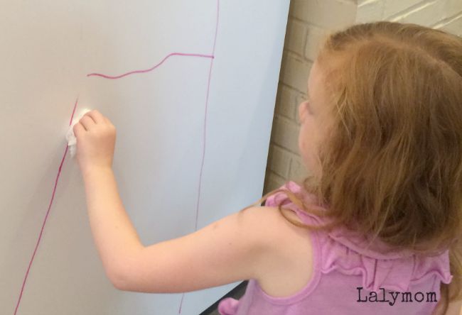 Life Size Alphabet Activities for Kids - Giant ABCs on a Vertical Surface