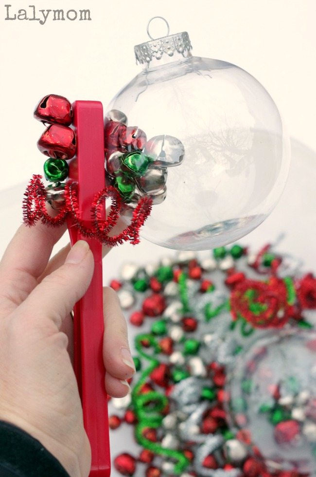 Magnets and Music! Jingle Bells Christmas Sensory Bin for Kids - Perfect Christmas activity to discover magnets, work on syllable chunks and practice keeping a beat. Lots of fun for free play too!