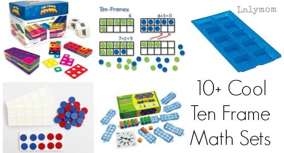 10+ Super Cool Ten Frame Sets to make math facts fun!