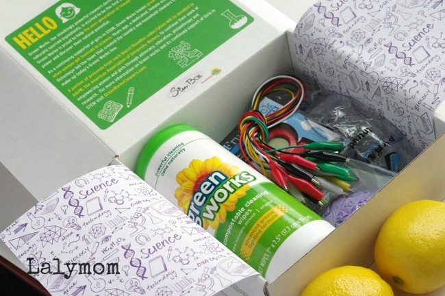StemBox Monthly Subscription Service that sends all the components needed for awesome STEM Activities - Sponsored by Green Works