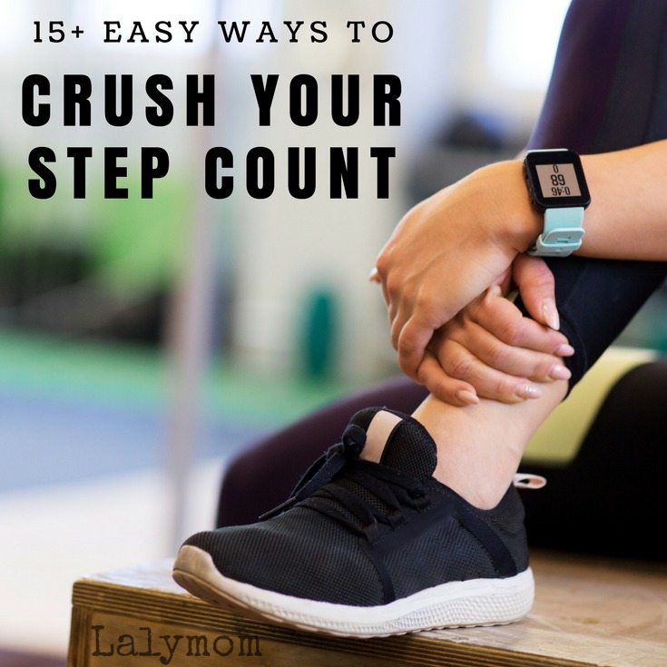 15 Easy Ways to CRUSH your step count every day - Excellent tips to hit my fitbit goal