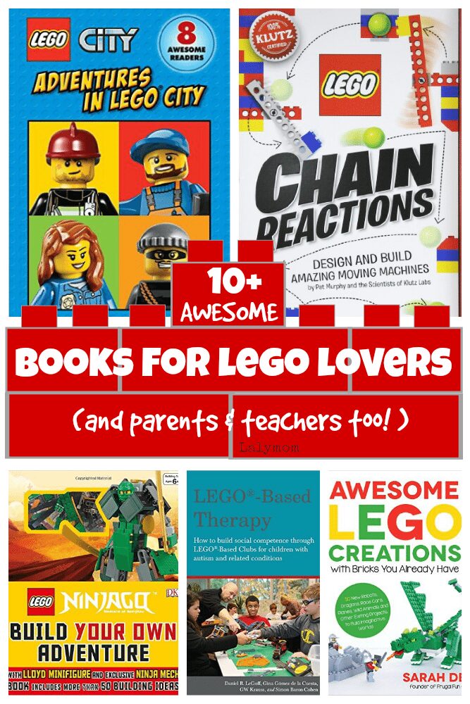 10+ Awesome Books for LEGO Lovers, their parents and educatators