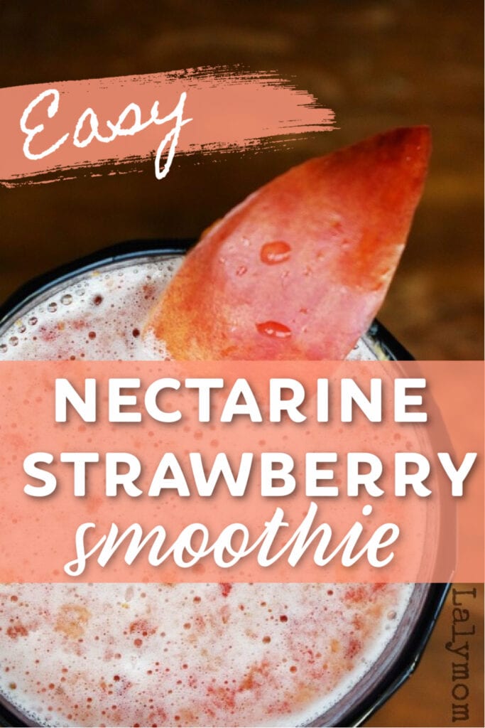Nectarine Strawberry Smoothie