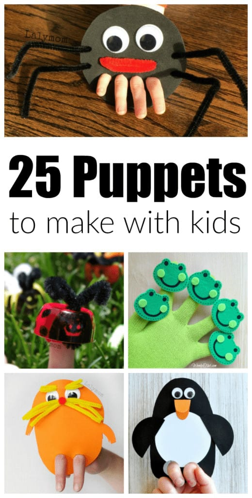 More than 20 adorable DIY hand puppets to make with the kids