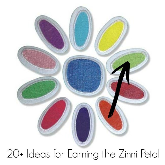 Over 20 Ideas for Earning the Considerate and Caring Daisy Girl Scout Petal Zinni patch ideas