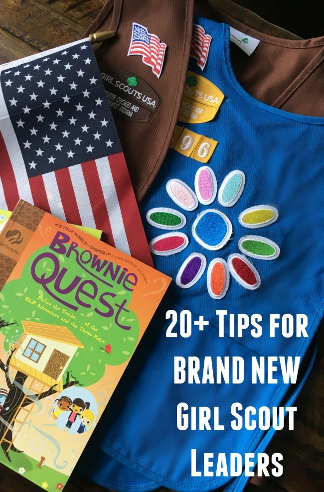 Over 20 Tips for New Girl Scout Leaders - Perfect for new Brownie or Daisy troop leaders