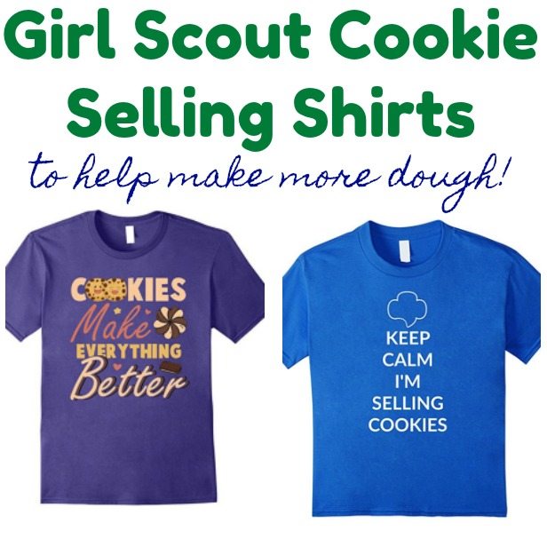 Sell more cookies with these awesome girl scout cookie selling shirts